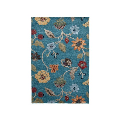 Ковер Jaipur Rugs HANA TAQ-104 Peacock Blue/Marigold
