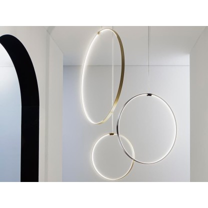 Подвесные светильники PANZERI ZERO ROUND VERTICAL