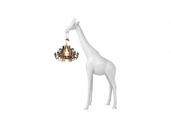 Напольный светильник In Stock QEEBOO - GIRAFFE IN LOVE XS WHITE