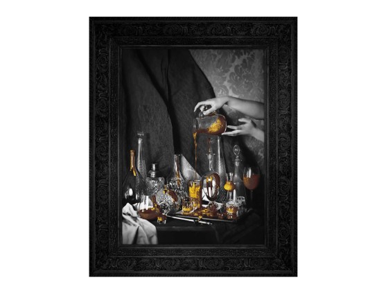 Печать на холсте Mineheart STILL LIFE - GOLD EDITION