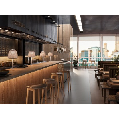 Уличная настольная лампа BOVER ATTICUS M/39 OUTDOOR