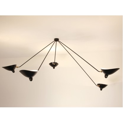 Потолочные светильники Serge Mouille SPIDER PAR5B