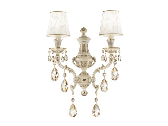 Бра - настенная лампа Possoni Illuminazione WINDSOR 888/A2-PZ-GG