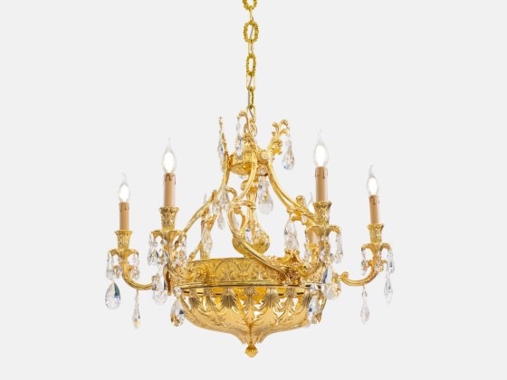 Подвесные светильники Possoni Illuminazione HERITAGE 912/6+6-SH/G