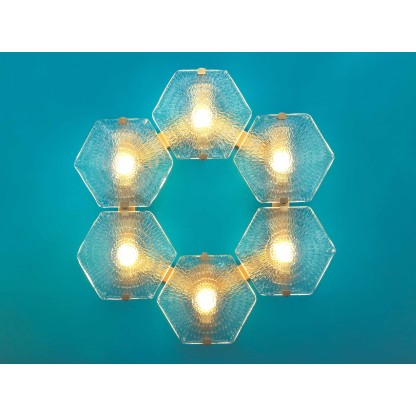 Бра - настенная лампа Patinas Lighting HEXXA WALL LIGHT 06 OL