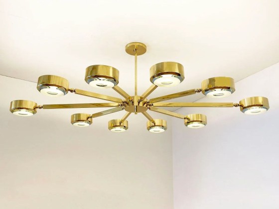 Потолочные светильники GASPARE ASARO OVAL OCULUS - CARVED GLASS