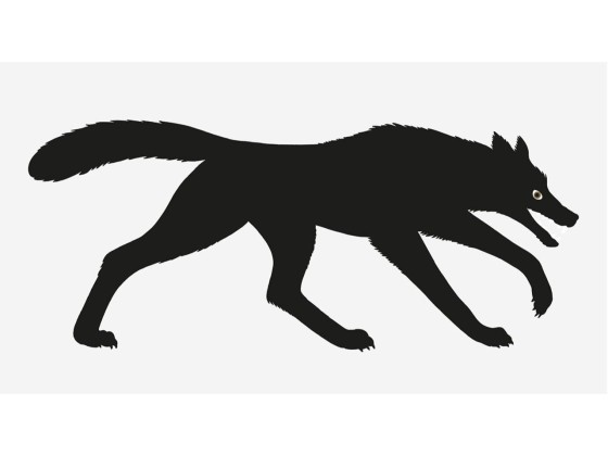 Трафаретный декор Danese Milano CINQUE, IL LUPO