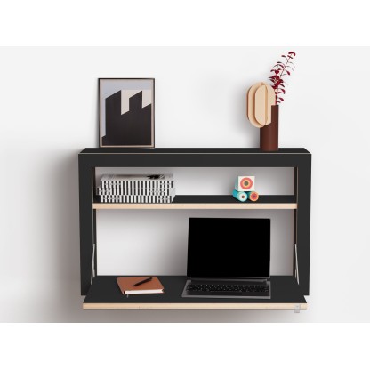 Секретеры AMBIVALENZ FLPPS BOX DESK 80x50x20 - BLACK