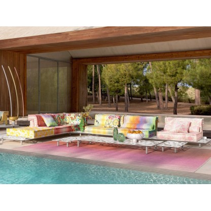 Садовый диван Roche Bobois MAH JONG OUTDOOR - MISSONI HOME