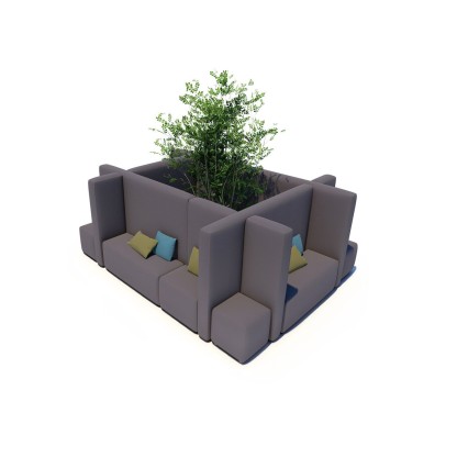 Садовый диван IKONO OFFICE CUBE M