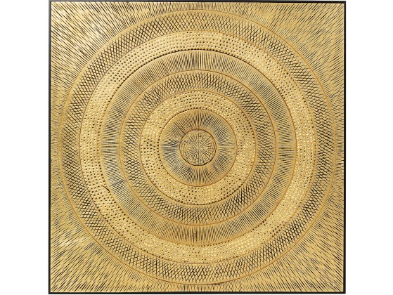 Картина KARE Design ART CIRCLE GOLD