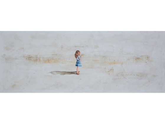 Картина NOVOCUADRO ART COMPANY Nia con libro