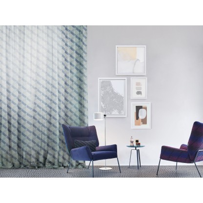 Ткань для штор Inkiostro Bianco GIARDINO