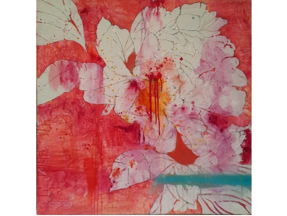 Картина ICI ET LA PETIT VIBRANT RED