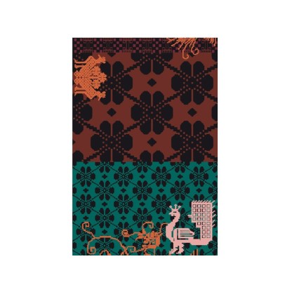 Ковер Moroso PEACOCK DARK COLORS