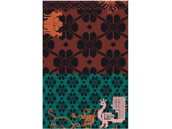 Ковер Moroso PEACOCK DARK COLORS