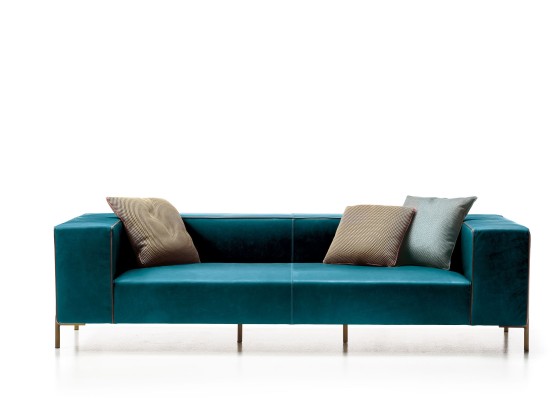 Диван в обивке кожа Former In Italia BRERA