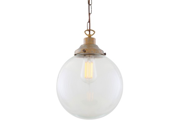 Подвесные светильники Mullan Lighting RIAD CLEAR GLOBE PENDANT LIGHT 25CM
