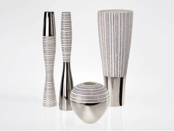 Графины и вазы от Fos Ceramiche ANTITHESIS GOLD AND PLATINUM