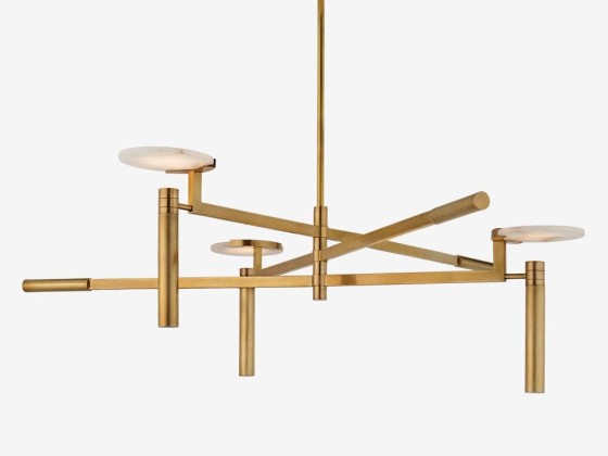 Потолочные светильники Kelly Wearstler MELANGE LARGE FLOATING DISC CHANDELIER