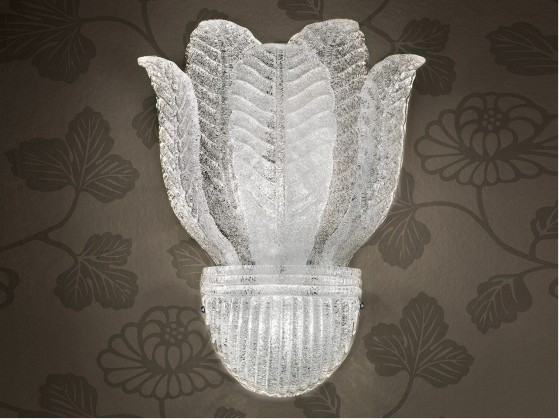 Бра - настенная лампа Masiero GLASS VE 1110 A1+1