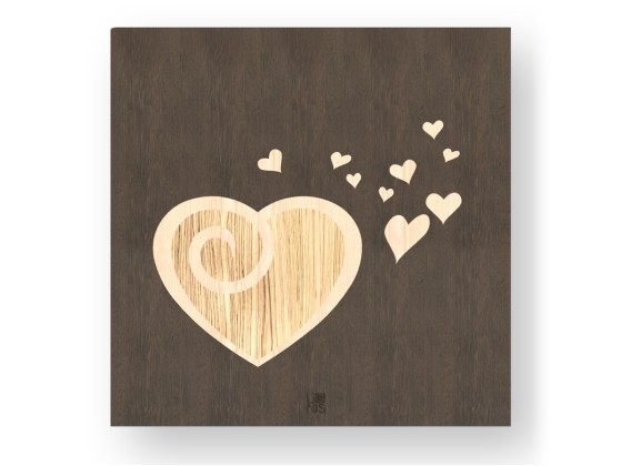 Картина LIGNIS® AMOUR WARM