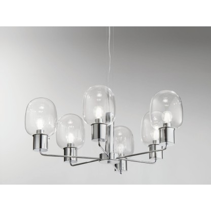 Подвесные светильники Fan Europe Lighting FELLINI CROMO