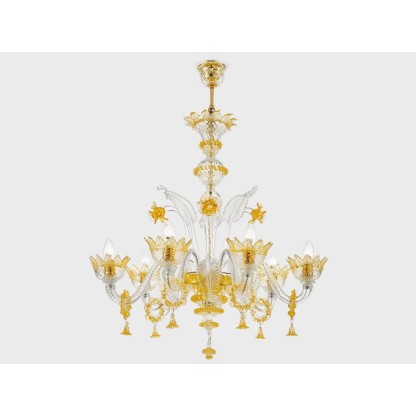 Подвесные светильники Sogni Di Cristallo GOLD GIOVE