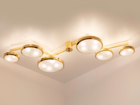 Потолочные светильники GASPARE ASARO GEOMETRIA SOSPESA