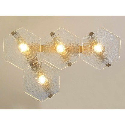 Бра - настенная лампа Patinas Lighting HEXXA WALL LIGHT 04 OL