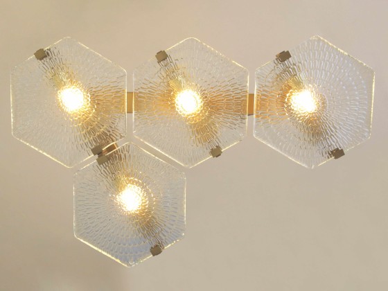 Бра - настенная лампа Patinas Lighting HEXXA WALL LIGHT 04 OL