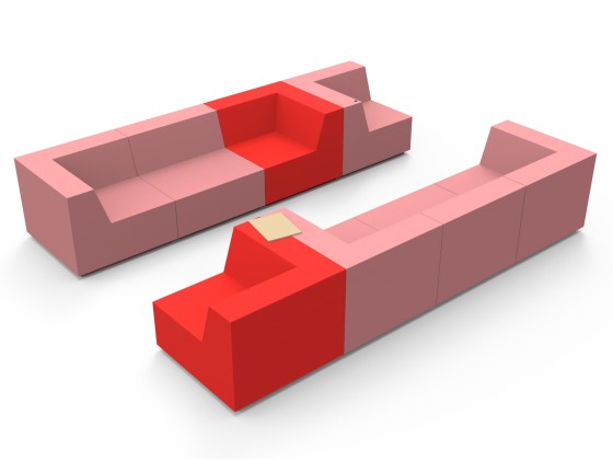 Диван SDC LAB_Quinze & Milan RPBW
