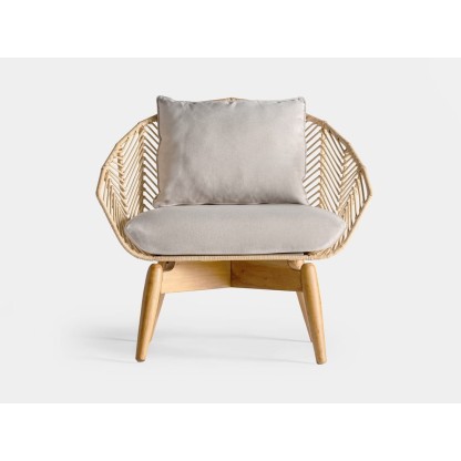 Кресло небольших размеров Vical Home PLISS RATTAN