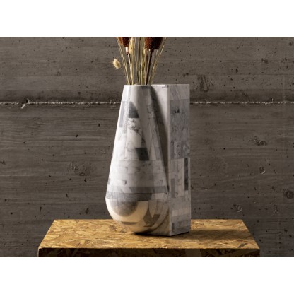 Ваза Stonethica CONTRASTI L