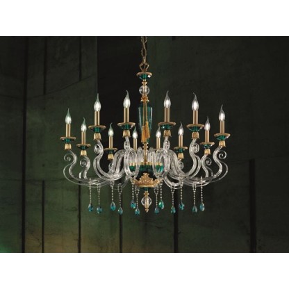 Подвесные светильники Euroluce Lampadari BAROCCO L12