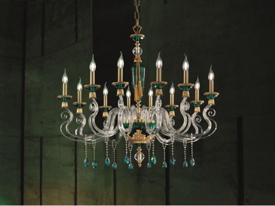 Подвесные светильники Euroluce Lampadari BAROCCO L12