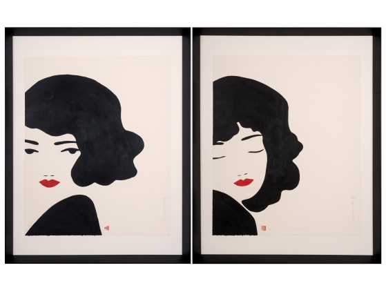 Картина NOVOCUADRO ART COMPANY Morena mirando &amp; soando