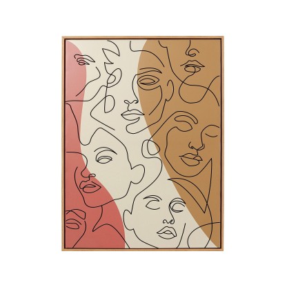 Печать на холсте KARE Design FACCIA ARTE TRI COLORE