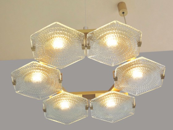 Подвесные светильники Patinas Lighting HEXXA PENDANT 06 OL