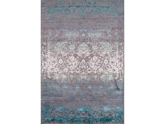 Ковер Zollanvari ABRASHED FLORAL CARTOUCHES IN BLUES, VIOLETS &amp; GREYS