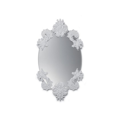 Зеркало Lladro OVAL MIRROR W/O FRAME WHITE
