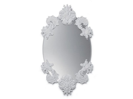 Зеркало Lladro OVAL MIRROR W/O FRAME WHITE
