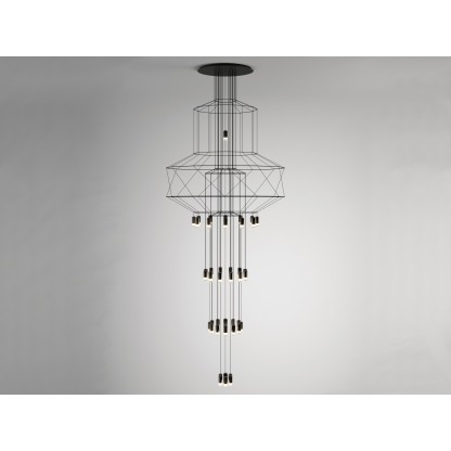 Подвесные светильники Vibia WIREFLOW CHANDELIER 0375