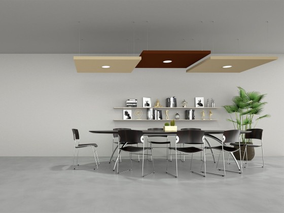 Самонесущие звукоизолирующие подвесные потолки Caruso Acoustic SILENTE