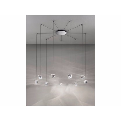 Подвесные светильники Fabbian TRIPLA 9 SPOTS