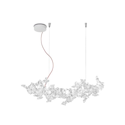 Подвесные светильники In Stock SLAMP - HANAMI LARGE RED WIRE