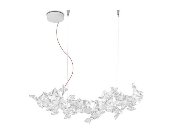 Подвесные светильники In Stock SLAMP - HANAMI LARGE RED WIRE