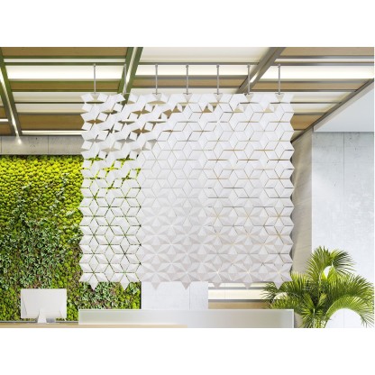 Перегородки bloomming FACET Hanging Room Divider 238x207cm