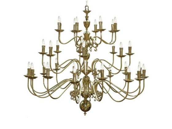 Подвесные светильники Mullan Lighting FLEMISH CHANDELIER 16+8+8 ARM