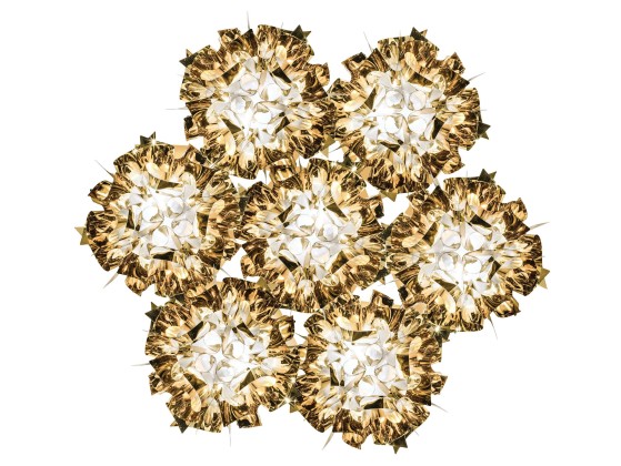 Подвесные светильники Slamp VELI 7 GOLD